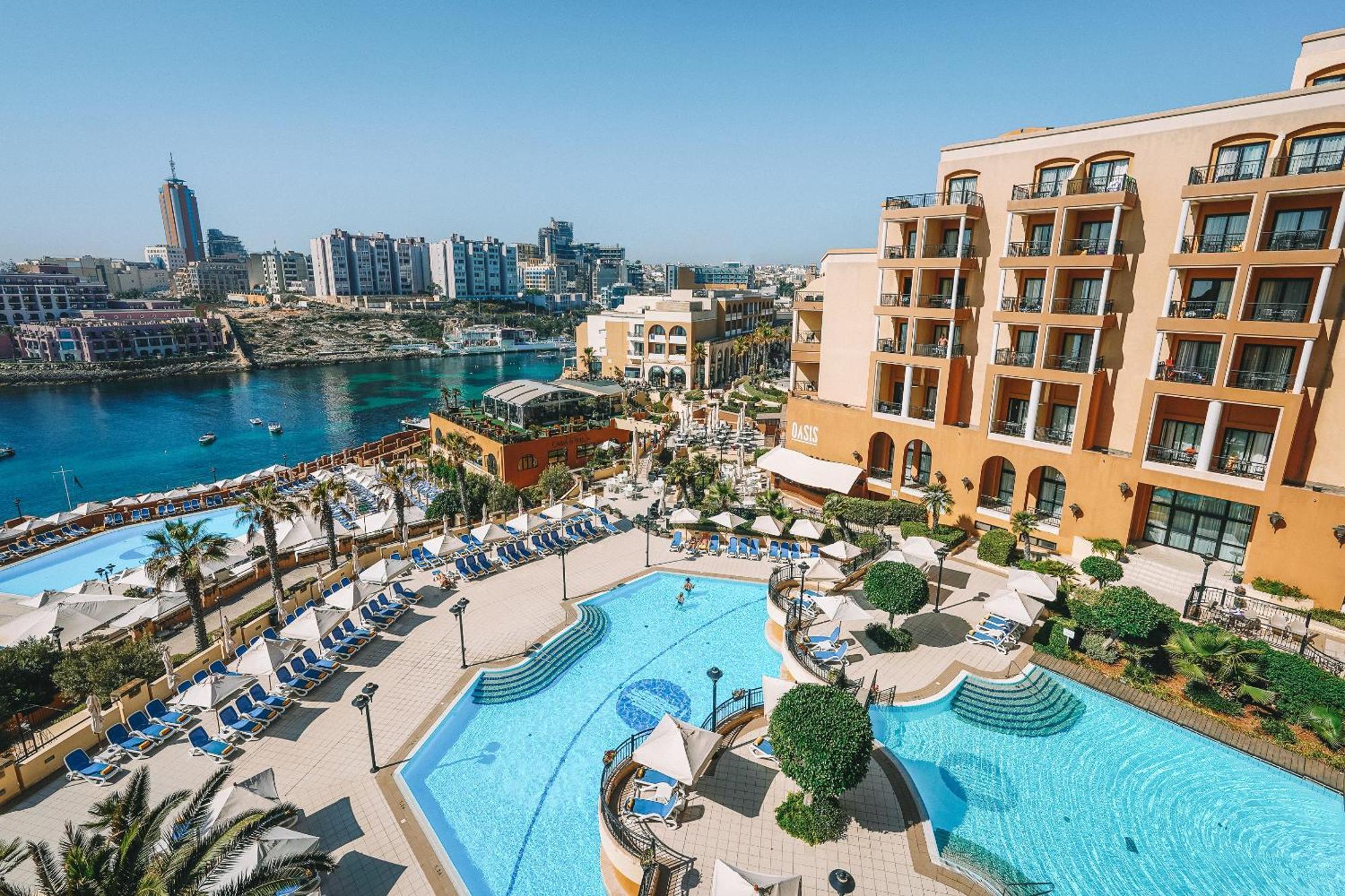 Hotel Corinthia St George'S Bay San Julián Exterior foto The St. Julian's InterContinental