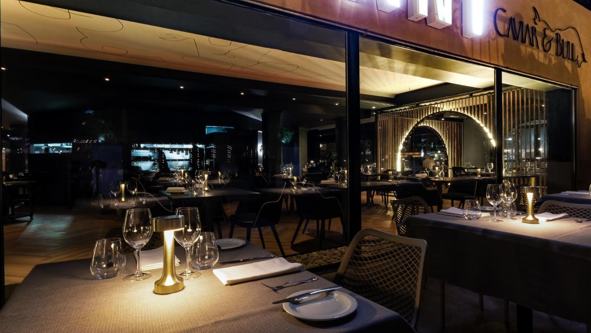 Hotel Corinthia St George'S Bay San Julián Exterior foto Interior of the restaurant